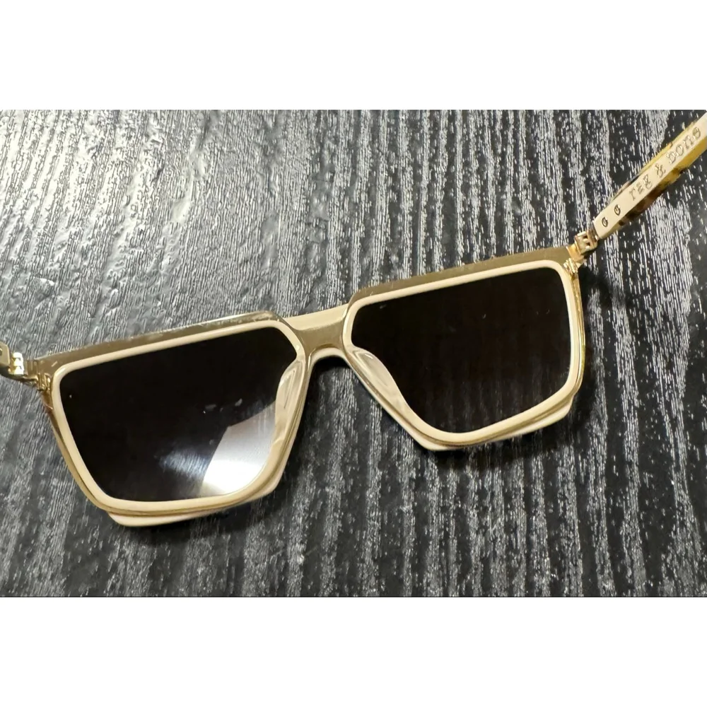 NWOT Rag & Bone RNB1049/G/S Browline Sunglasses Beige Havana Grey Gradient
